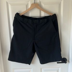 Men’s black PGA Tour golf shorts size 34